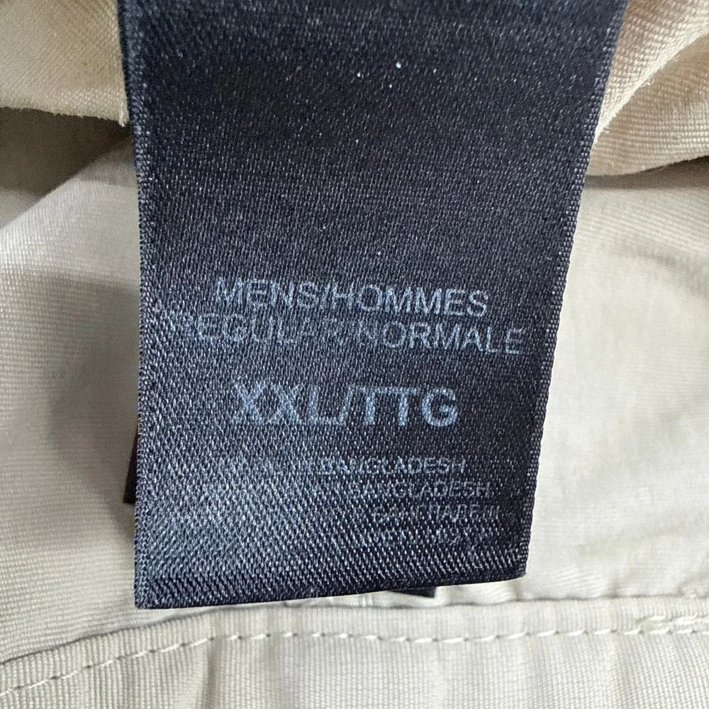 The North Face Mens XXL Beige Paramount Convertible Zip Off Hiking Cargo Pants